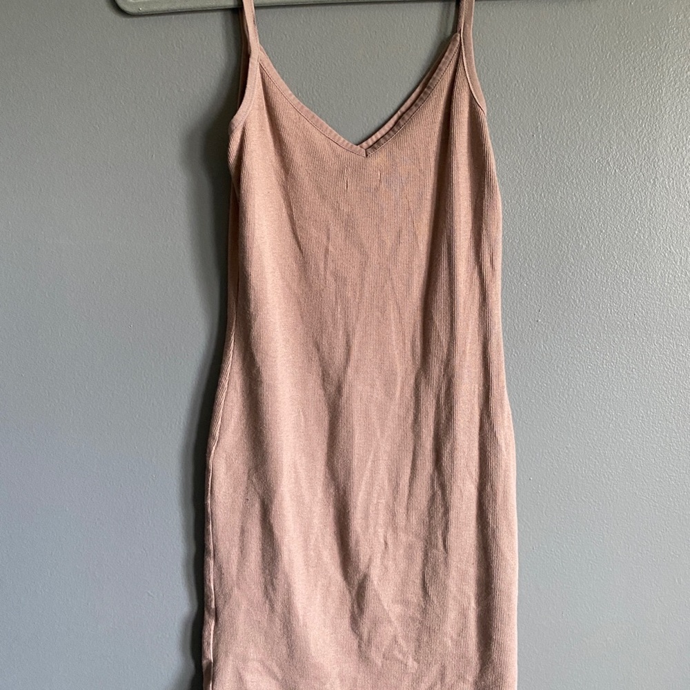 Mini Mauve Sweater Dress